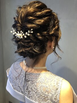 シーン バイ ラッド(SCENE by RAD) SCENE by RAD ロープ編み込みヘアセット　担当　富田