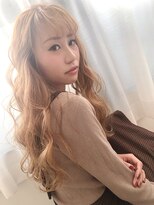 アヴァンス なかもず店(AVANCE.)&nbsp;シースルーバング×ほつれウェーブ×バレイヤージュ×うざバング