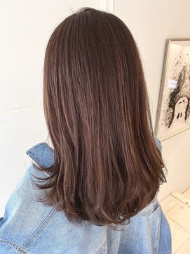 インビテーション(invitation) ＃ラベンダーカラー＃セミロング