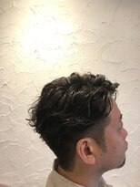 ブリランチン シンサカエ(Brilliantine Shinsakae) 七三大人パーマ