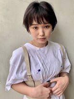 サンクス 品川港南(THK.)&nbsp;【THK.品川】ミニマムマッシュショート　×　暗髪