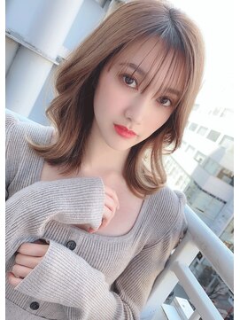 エニー 栄(Any) 小顔に見える韓国風レイヤー