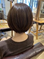 ヴァンクシー バイ ルナ(VANKCY by Luna) ショートボブ 大人ボブ 伸ばしかけ 小顔 向ケ丘遊園 簡単 前髪