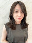 THOiRY【女性らしい柔らかヘア】似合わせ小顔艶髪ゆる巻きロング