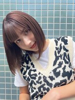 ラボヌールヘアー オリビエ 北千住店(La Bonheur hair Olivier)&nbsp;こっくりカラー×ボブ