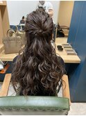 仙台D ヘアセット ヘアアレンジ ゆるふわセクシーハーフアップ