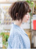 ★フレンチガーリーくせ毛風小顔ショートウルフ20代30代40代★8!