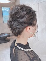 ドゥマン(Demain)&nbsp;【結婚式　お呼ばれセット】アップスタイル　ブライダル