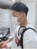【松戸 岩口】黒髪スキンフェードショート