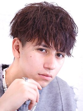 リップス 池袋(LIPPS) ツーブロックメンズショート　刈り上げ