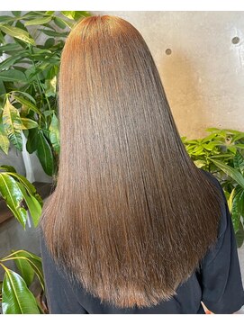 ダンク(DUNK) ロング×アッシュブラウン