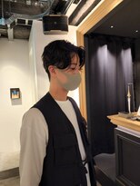 ブロック ジャポン(bloc japon)&nbsp;ニュアンスパーマ前下がりショート