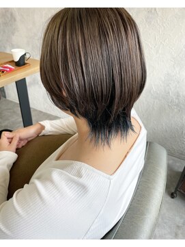 ヘアスタジオニコ(hair studio nico...) インナーダークブルー★