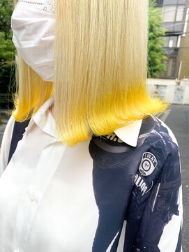 シェリエ(Cherie) 抜きっぱなしブロンド/ブロンドカラー/レモンイエロー