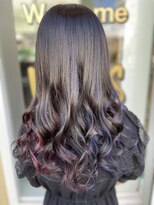 ラビス クローバー(Lovis clover) イメチェンヘアスタイル チェリーブラウン