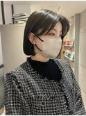 【 YOKE 】韓国ボブミニボブ小顔顔まわりレイヤーウザバング