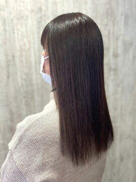 テトテ 門戸厄神店(tetote) 【tetote村山サロンスタイル】髪質改善／さら艶ストレート