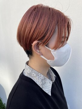 トップヘアー ミカワアンジョウ 安城(TOPHAIR MIKAWA ANJO) オレンジベージュカラー/ニュアンスカラー/ハイトーンカラー
