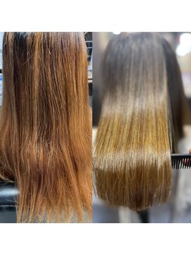 アローズ 玉名店(arose) ２０～40代髪質改善艶感エアストレート