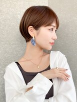 ロンド レグリーズ 立川(Lond leglise)&nbsp;ショート×顔周り×前髪×シルキーベージュ×グレージュカラー