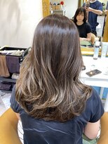 ロンドアベニール 北千住(Lond avenir)&nbsp;【韓国ヘア】レイヤーカット　ブリーチなし　インナーグレージュ