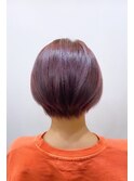 ハイライトで作るパープルヘア