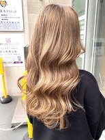 ボイスヘア(voice hair)&nbsp;ケアブリーチでダメージレス♪ミルクティーベージュ