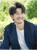 爽やか×ワイルド　メンズショート束感短髪メンズパーマ