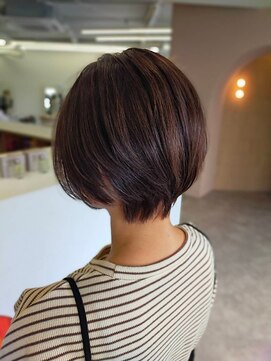 ピシェ ヘア デザイン(Piche hair design) ショートボブ/透明感ブラウン