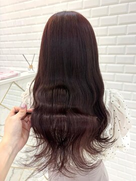 リルミー(Lilme) ブリーチなしじゅわっとチョコレートピンク*まゆ