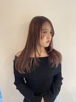 サヴィー(suvvy)&nbsp;レイヤーカット/カシスカラー