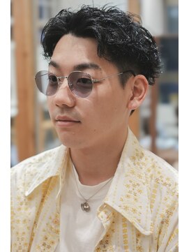 ルチア ヘア ステラ 京都店(Lucia hair stella) メンズ/スパイキーショート/京都/河原町/メンズパーマ/U24学割