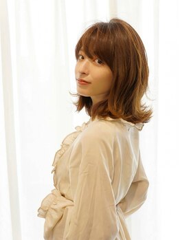 イル(ile)の写真/【安定した高い技術でお任せできる信頼のスタイリスト】お客様のイメージを大切に似合うスタイルを提案。