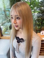 リムヘアーズボウグループ(Rim hairs BEAU group)&nbsp;滋賀/守山/ロング/ホワイトブロンド