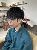 縦落ちツイスパメンズマッシュ