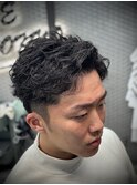 ナチュラルピンパーマ