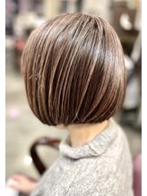 サーティエイト(38)&nbsp;50代艶めき美髪大人丸みショートボブ/マッシュショート/ボブ/