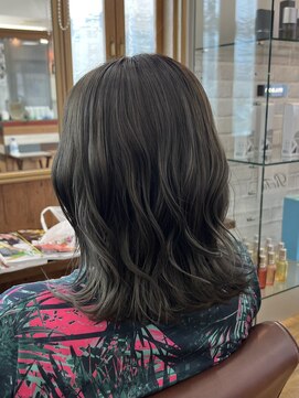 トップヘアー 本店(TOP HAIR) 【TOPHAIR】オリーブグレージュ×TEN