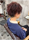 【amule hair】深瀬風赤髪ツイスパ/20代/30代/40代/会社員/学生