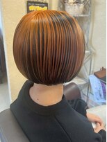 セットアップ 倉敷美和店(SET-UP) マッシュショート/丸みボブ/デザインカラー/ハイトーンカラー