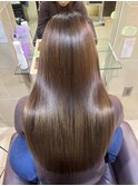 京都美容室   髪質改善  ブラウンカラー