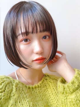 セイドット オモテサンドウ(Say. omotesando) Say.イメチェンショートボブ黒髪外ハネボブ美髪ワイドバング青山