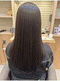 顔周り小顔ロングミディアムレイヤー