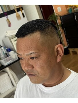 ピシャッとニ代目銀二郎 二グロパーマ