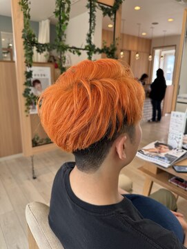 アドラーブル 長岡リップス旭岡店(adorable) 20代 透明感MAX メンズアップバングKoreaショート