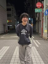 ハイセンス(HISENSE) メンズシャドウパーマウルフカットマッシュカット　【GIA】