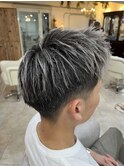 カラーで造るメンズショート