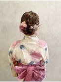 ヘアアレンジ　＆　浴衣