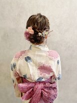 イルバイアトモス(ilu by Atmos)&nbsp;ヘアアレンジ　＆　浴衣