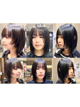 【表参道/青山】小顔効果◎ウルフカットのスペシャリストによる顔まわりのデザインで理想のスタイルへ！